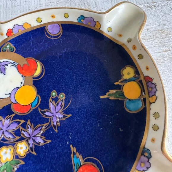 Vintage Royal Cauldon Mayfair 1774 England Dish Ashtray - Picture 5 of 9